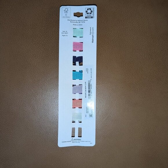 🐲3 FOR $9🦄 NEW Wonder Nation 7 Bow Clippies Girls Hair Alligator Clip Barrette - Picture 2 of 2